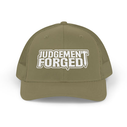 Judgement Forged Embroidered Trucker Cap