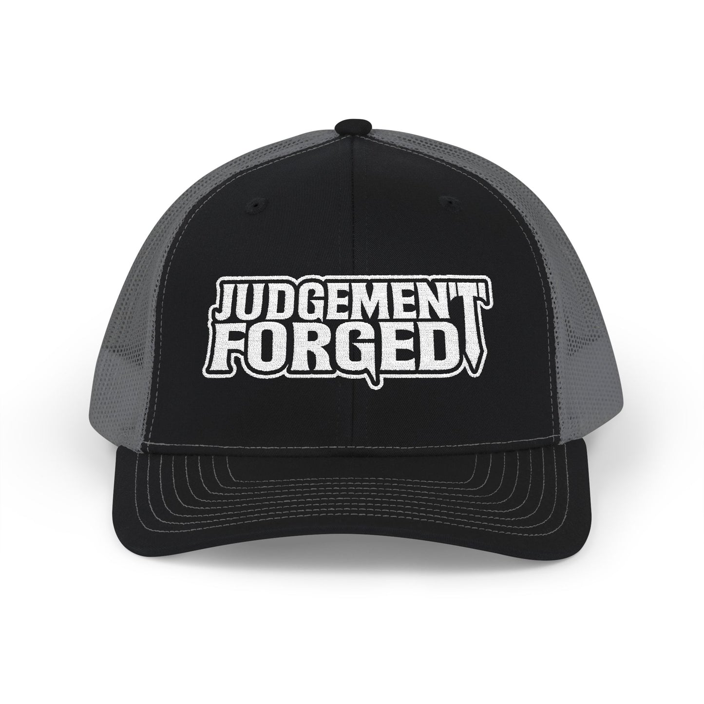 Judgement Forged Embroidered Trucker Cap