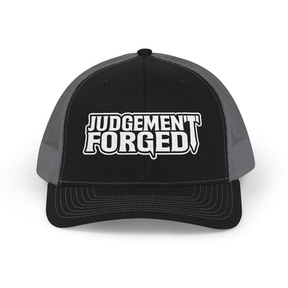 Judgement Forged Embroidered Trucker Cap
