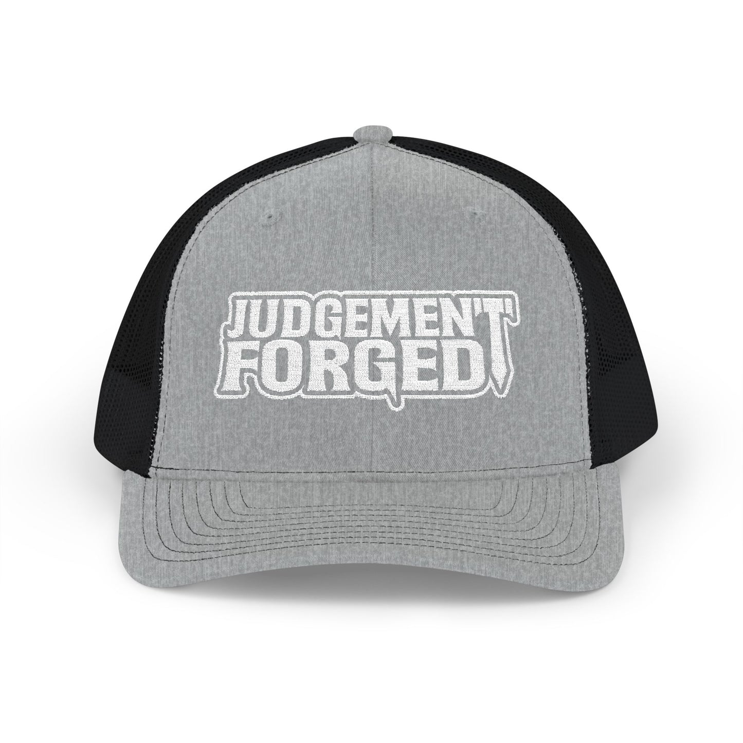 Judgement Forged Embroidered Trucker Cap