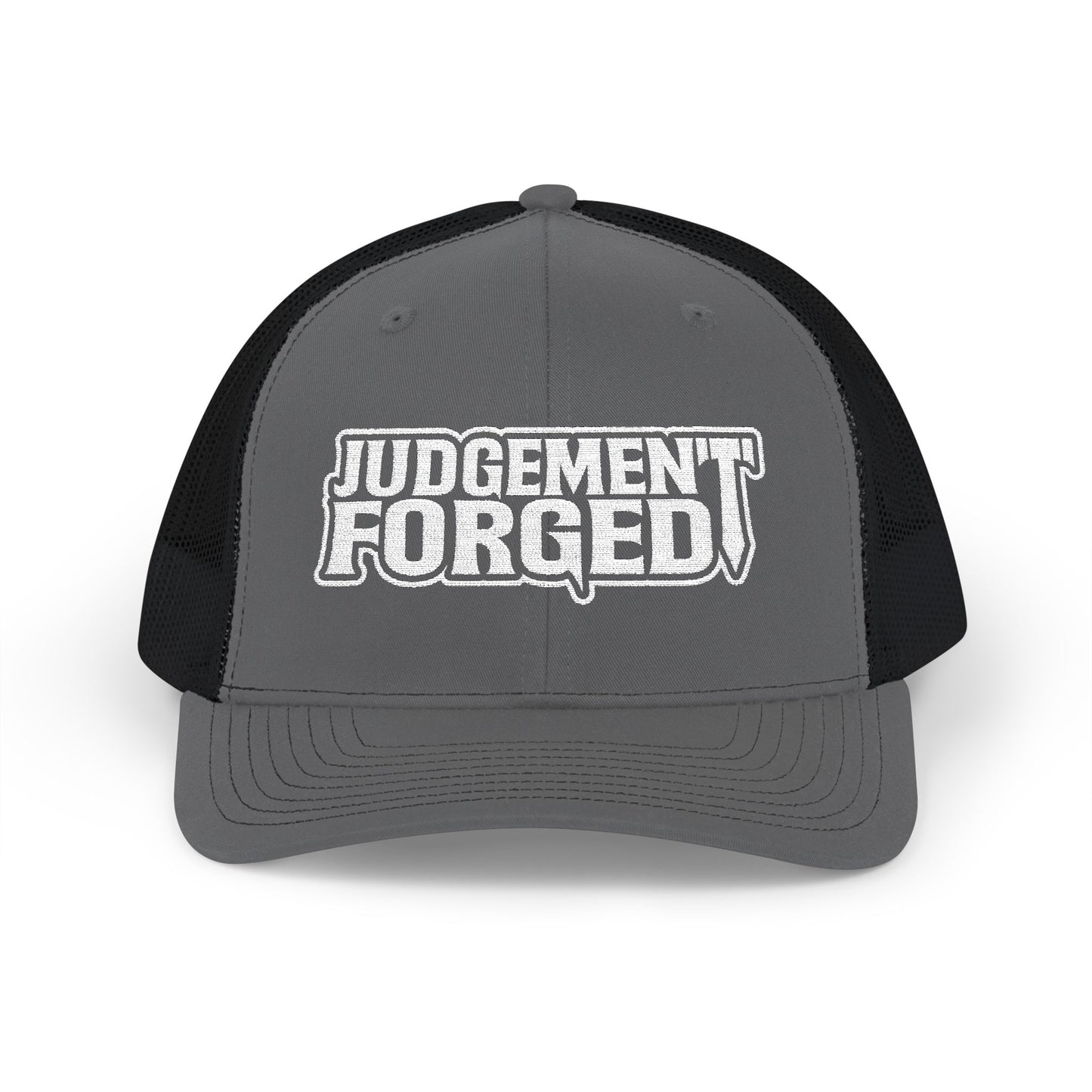 Judgement Forged Embroidered Trucker Cap